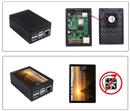 Kit Raspberry Pi 4 B 8gb Original + Fuente 3A + Gabinete + Cooler + HDMI + Mem 16gb + Disip   RPI0110